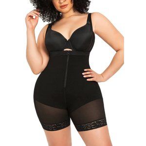 Women's Firm Tummy Compression Bodysuit Shaper With Butt Lifter
